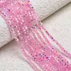 [Atacado] Contas Pontiagudas de Cristal de Vidro Colorido Contas Soltas Pulseira DIY Feita à Mão Acessórios de Joias para Miçangas Materiais
