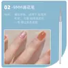 Set de Plumas de Manicura de Fábrica 15 Piezas Set Completo de Plumas Pintadas de Uso Común, Pinceles de Fototerapia de Línea Fina, Pinceles para Pintar, Difuminar y Gradiente