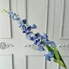 Arranjo de Flores Artificiais Azuis de Luxo para Casamento Arranjo Floral DIY Arranjo de Flores para Janela de Shopping Center ao Ar Livre Paisagismo com Flores Artificiais