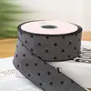 Cinta de Polipiel con Puntos Estilo Coreano Cinta de Lazo DIY Accesorios para el Cabello de Niños Pasador Accesorios de Corazón Accesorios para Ropa Cinta