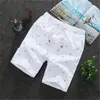 Dropshipping Shorts de Hueso de Pescado de Verano para Hombre Casual Sueltos de Cinco Puntos Talla Grande Shorts de Playa