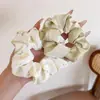 Scrunchie Grande Estilo Relaxado para Mulheres, Elástico de Cabelo Oversized Estilo Coreano, Acessório para Coque, Ornamento de Cabelo, Elástico Grande de Scrunchie