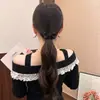 Lazo Simple de Alta Elasticidad Goma para el Pelo Intestino Delgado para Mujer 2026 Nuevo Estilo Goma para el Pelo de Tacto de Alta Gama No Aprieta el Cuero Cabelludo Cuerda para el Pelo