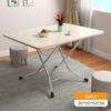 Mesa Plegable para Uso en Casa, Mesa de Comedor para Apartamento Pequeño, Mesa de Comedor para Casa de Alquiler, Mesa Pequeña para Puesto Exterior, Portátil