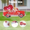 Srzkb3208 Decoración de Patio para el Día de San Valentín de Amazon Inserción para Coche Tablero Hueco Fiesta Festiva Inserción para Césped