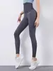 Leggings de Cintura Alta Botões Controle de Barriga Pele de Tubarão Tamanho Plus Feminino Modelador Cintura Alta Calça Yoga Justa Levanta Bumbum Emagrecimento Camada Base Esportiva Calças