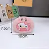 Novo Pingente de Pelúcia Desenho Animado Gatinho Chaveiro Fofo Menina Coração Boneca Chaveiro Pingente de Mochila Estudante