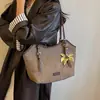 Bolso Tote de Lunares para Mujer 2026 Nuevo Estilo de Moda Verano Casual Versátil para Viajar Bolso de Hombro Único Gran Capacidad Bolso de Mano