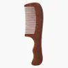 Peine de Madera de Durazno Natural Peine de Sándalo Dorado de Seda Peine Antiestático para la Caída del Cabello Peine para el Cabello de Mujer Peine Masajeador del Cuero Cabelludo Peine de Meridianos