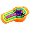 Inicio Cocina Pesaje Horneado Herramientas Taza Medidora Arcoiris Juego de 6 Piezas Creativo Esta Cuchara Medidora de Cocina DIY con Báscula