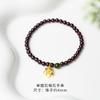 Pulsera Granate Rojo Vino Natural para Mujer Nuevo Estilo Chino Nicho de Lujo Ligero Pulsera Simple Pulsera Benmingnian Venta al por Mayor