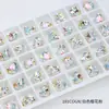 Dongzhou Diamante para Unhas 10*8.8mm Coração Geométrico Fundo Pontiagudo Diamante DIY Brincos Joias Diamante Brilhante Decoração de Unhas Diamante