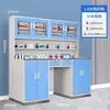 Gabinete Dispensador de Clínica, Gabinete Dispensador de Consultorio Médico, Gabinete para Medicina Estética y Dental, Gabinete Médico, Gabinete para Medicina Occidental de Acero Inoxidable, Estante para Medicamentos