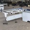 Accesorios para sierra material de valla de aluminio soporte para rack sierra de mesa deslizante para carpintería guía de valla para sierra de corte máquina de corte brazo oscilante en voladizo móvil extractor de núcleo
