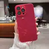 Pintura Metálica Vidrio 15 Funda para Teléfono Móvil Apple 14 Promax Gama Alta 12 Simple 11 Color Puro Xsmax Película para Lente
