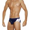 UXH verão cor combinando moda europeia e americana triângulo sunga praia tendência AliExpress cross-border triângulo sunga homens