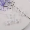 Corazón Girly Agujero de Estrella Acrílico Agujero Vertical Cuentas Sueltas DIY Hecho a Mano Cadena para Teléfono Móvil Material de Joyería con Cuentas Pequeños Accesorios