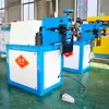 [Jiahai Heavy Industry] Máquina Enrolladora Eléctrica Pequeña Personalizada de Fábrica, Máquina Acanaladora para Tubo Redondo, Máquina de Brida para Codo de Camarón