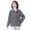 Elegante Chaqueta de Otoño para Mujeres de Mediana Edad 2026 Nuevo Estilo Cárdigan para Madres de Mediana Edad y Mayores