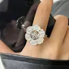 Anillo Abierto de Diseño de Nicho Estilo Coreano para Mujer, Anillo Elegante para Damas, Versátil Anillo de Dedo Índice de Lujo Ligero de Nicho Ins
