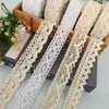 Accesorios de Encaje Listos para Enviar del Fabricante para Fundas de Sofá, Ropa de Cama, Decoraciones de Ventana, Accesorios Textiles para el Hogar, Encaje de Algodón Tejido a Máquina