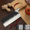 Comercio exterior transfronterizo 4Cr13 forjado cuchillo de cocina doméstico de corte de doble propósito cuchillo de cocina comercial de cocina de alta gama Yangjiang cuchillo de cocina