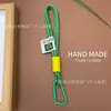 Chaveiros para Homens e Mulheres Charms de Celular para Casais Alças de Mão de Alta Qualidade Alças de Pulso para Chave de Carro Cordas Trançadas Duráveis Anti-Roubo Lanyards
