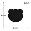 Parche de Tela Bordado Adhesivo Negro Sin Coser Accesorios para Ropa Chaqueta de Plumas Parche para Reparar Agujeros DIY Bordado por Computadora