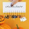 Aretes de Halloween Nuevo Set Combinado de Venta Caliente Aretes de Fantasma Diablo Calabaza Creativos Personalizados para Mujer Venta al por Mayor