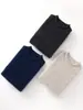 Suéter Grueso de Cachemir Pesado para Mujer, Cuello Redondo, Borde Enrollado, Jersey, Tejido 100% Cachemir Puro, Suéter de Manga Larga para Capa Base
