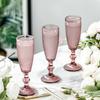 Atacado Contas de Hotel Cor Primária Champagne Cerveja Copo de Coquetel Taça de Vinho Tinto Taça de Sobremesa Copo de Suco de Frutas
