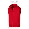 Chaleco casual de otoño e invierno con forro polar, chaleco de voluntario comunitario, chaleco acolchado grueso con cuello alto, peto con LOGO personalizado