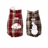 Ropa de otoño e invierno para mascotas para perros pequeños y medianos, chaleco cálido de forro polar para la barriga, chaleco navideño cálido para gatos, ropa para perros