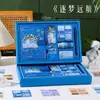 Un Cuaderno Shanhe de Papel, Juego de Regalo, Caja de Regalo Guofeng, Manual de Regalo, Regalo Acompañante, Página de Título Estéreo, Cuaderno con Botón Magnético