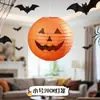 Decoración de Halloween Linterna de Calabaza Adorno Colgante Luces Bola de Panal Arreglo de Escena Bar Centro Comercial Linterna Fantasma Atrezo