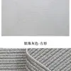 Alfombra de Sala de Estar de Lujo Ligero Puro Liso Mesa de Centro Sofá Alfombra de Piso Moderna Simple Tejida a Mano Hogareña Sin Sabor Alfombra de Noche para Dormitorio