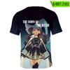 Camiseta Casual de Manga Corta con Estampado de Anime Witch's Dawn 2022 Nuevo Verano Cuello Redondo Deportivo Transfronterizo Al Por Mayor