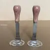 Aplasta-papas Oso Herramienta para Suplemento Alimenticio de Bebé Prensa Aplastadora Acero Inoxidable de Grado Alimenticio