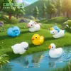 Transfronterizo Nuevo Producto Lindo Ganso Grande Unicornio Animal Pequeño Lindo Decoración DIY Accesorios para Colgar Micro Paisaje Pequeños Adornos