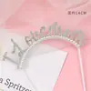 Decoración para Pastel Día de las Madres 2025 Mariposa Luminosa Adorno de Luz Capullo de Tulipán Hada Mamá Inserto de Diamante