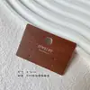 Papel para Tarjetas de Joyería con Veta de Madera Personalización Empaque para Pendientes y Pasadores Tarjeta de Exhibición para Collares y Pendientes Tarjeta Plegable Doble para Pendientes