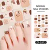 Verano Zhengxiang nuevo película de esmalte de uñas pegatinas para uñas de los pies bronceado polvo de cebolla ola linda chica pegatinas para uñas de los dedos del pie