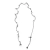 Collar versátil y súper bonito de diseño nicho para mujer, accesorio de cadena para clavícula estilo minimalista, joyería hip-hop, cadena para suéter