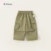 Pantalones Cargo para Niños Bangxuan Primavera y Otoño Nuevos Color Sólido Moda Pantalones Rectos para Niños Pantalones Modernos Pantalones Largos para Niños Pequeños Exteriores