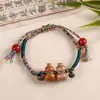 Fornecimento Atacadista para Barracas: Pulseiras de Concha Frescas e Simples, Pulseiras Trançadas Artesanais com Tema Oceânico, Joias Artísticas e Fofas