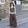 Conjunto de Otoño para Niñas 2026 Estilo Nuevo, Conjunto Casual de Top Falso de Dos Piezas para Niños Talla Mediana y Grande, Conjunto de Dos Piezas de Otoño Estilo Coreano