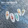Pegatinas Populares de Trébol de Cuatro Hojas Huecas Nuevos Diseños de Uñas de Año Nuevo Pegatinas Huecas Pegatinas Auxiliares Adhesivas Pegatinas de Plantilla para Pintura en Spray