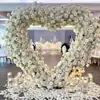 Arco de Globos en Forma de Corazón Soporte de Corazón de Hierro Accesorios de Boda Decoración de Boda Decoración de Fiesta de Cumpleaños Día de San Valentín