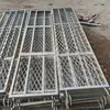 Placas de Piso para Andaime Cuidadosamente Selecionadas, Plataformas de Salto de Malha de Aço Galvanizado Móveis, Placas de Piso de Aço para Andaime Tipo Fivela, Placas de Piso de Aço Perfuradas