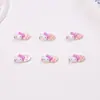 Nuevos accesorios de arte de uñas estilo caricatura japonesa Gato KT lindos de resina para pendientes DIY pinzas para el cabello pequeños accesorios accesorios de decoración de uñas